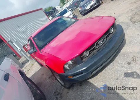 2007 Ford Mustang V6 Deluxe/V6 Premium from USA, damaged, VIN 1ZVHT80N775363507